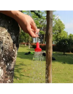 Dus portabil pentru camping, capacitate 20L, cu supapa si maner 2