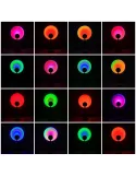 Lampă Proiector LED cu Efect de Apus + 15 Culori, USB & Telecomandă
