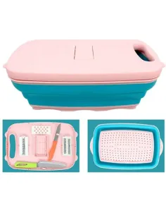 Răzătoare pliabilă 6 în 1 cu recipient colector