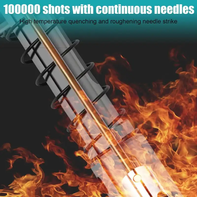 Pistol cuie & nituri, manual, 35 cm, accesorii incluse