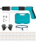 Pistol cuie & nituri, manual, 35 cm, accesorii incluse