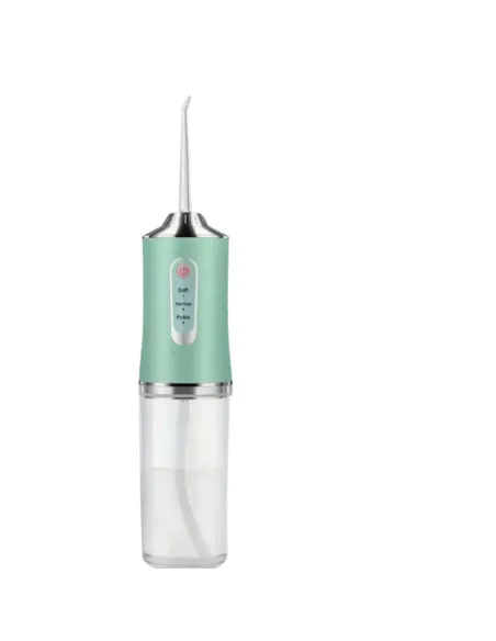 Irigator Bucal Portabil cu 3 Niveluri de Presiune, 4 Capete – Curățare 360° pentru Dinți și Gingii