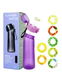 Sticla pentru Apa Aromata, 650 ml, Tritan Durabil – 7 Arome Incluse