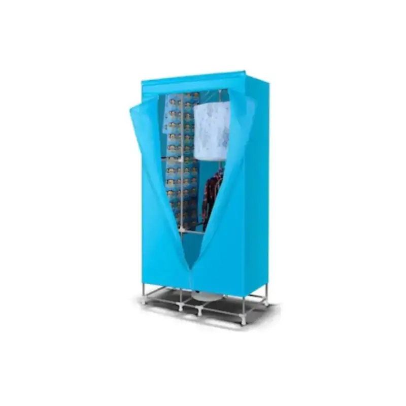 Uscător Electric 2 în 1 tip Dulap, Capacitate 15 kg, 1000W, Culoare Bleu
