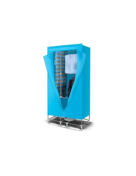Uscător Electric 2 în 1 tip Dulap, Capacitate 15 kg, 1000W, Culoare Bleu