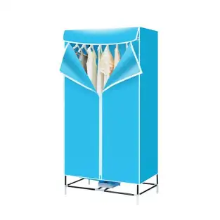 Uscător Electric 2 în 1 tip Dulap, Capacitate 15 kg, 1000W, Culoare Bleu