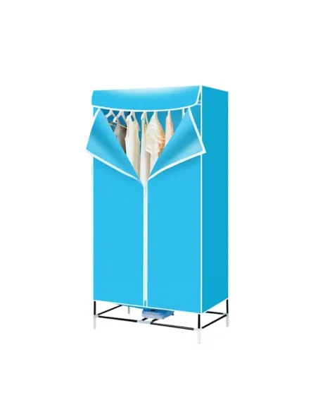 Uscător Electric 2 în 1 tip Dulap, Capacitate 15 kg, 1000W, Culoare Bleu