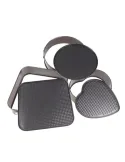 Set 3 forme pentru prajituri - forma rotunda, patrata si inima