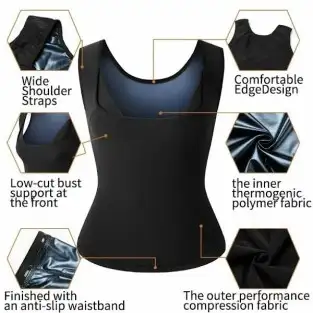 Maieu premium remodelare, dama, pentru slăbire cu efect sauna 2