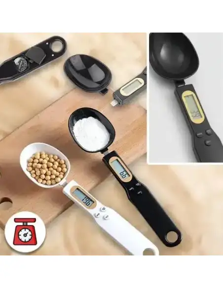Lingura cu cantar si display digital