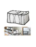 Set 4 organizatoare pentru haine, pliabil