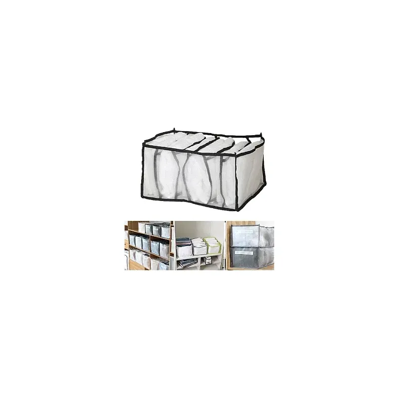 Set 4 organizatoare pentru haine, pliabil