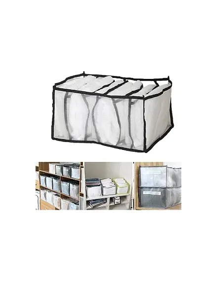 Set 4 organizatoare pentru haine, pliabil