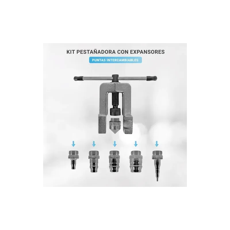 Trusă Bercuit cu 8 piese pentru largit tevi Refrigerare CT-275