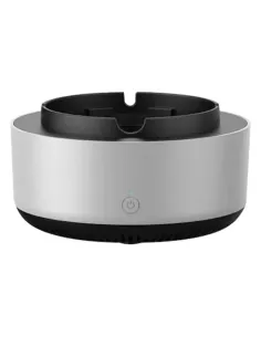 Scrumiera electrica cu sistem de aspiratie a fumului, alimentare baterii AA 2
