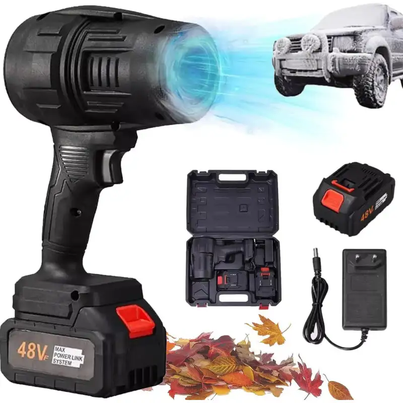 Suflanta portabila cu 2 acumulatori 48V si cutie de transport