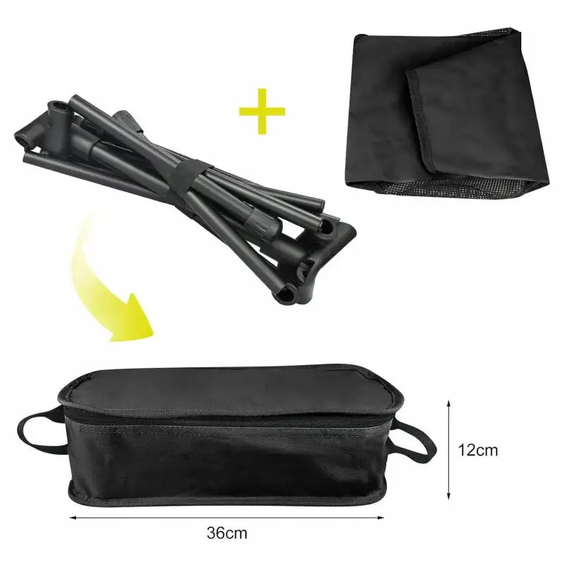 Scaun tip cuib, pliabil, gri sau albastru, material oxford 600D, dimensiuni 65x53x57cm, capacitate 150kg