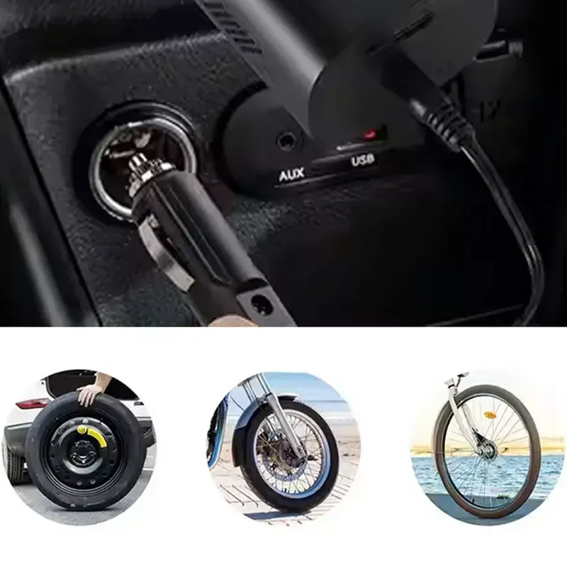 Compresor auto 12V, 150 PSI, 10 Bar