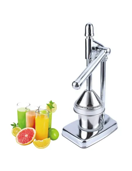 Storcator Manual de Citrice, Otel Inoxidabil si Zinc, Argintiu