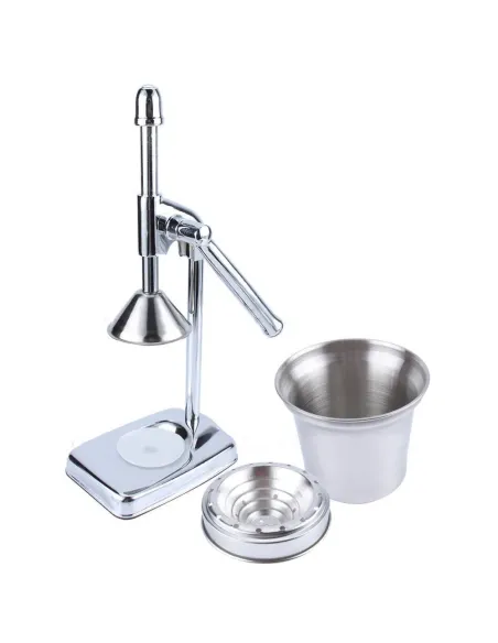 Storcator Manual de Citrice, Otel Inoxidabil si Zinc, Argintiu