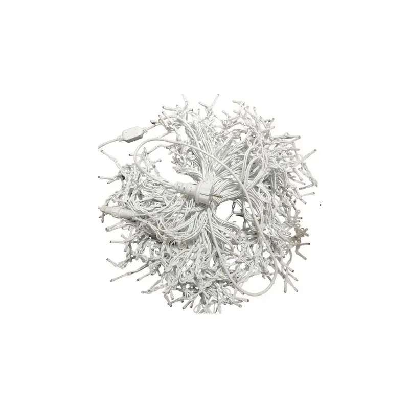 Instalație LED Exterior Premium 23.5m – 500 LED Franjuri/Turturi cu Flash