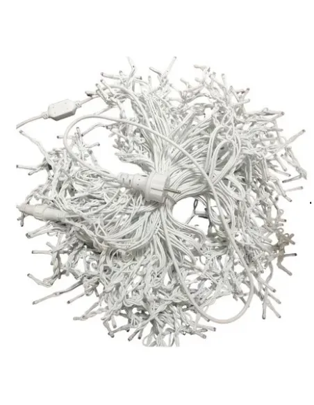 Instalație LED Exterior Premium 23.5m – 500 LED Franjuri/Turturi cu Flash