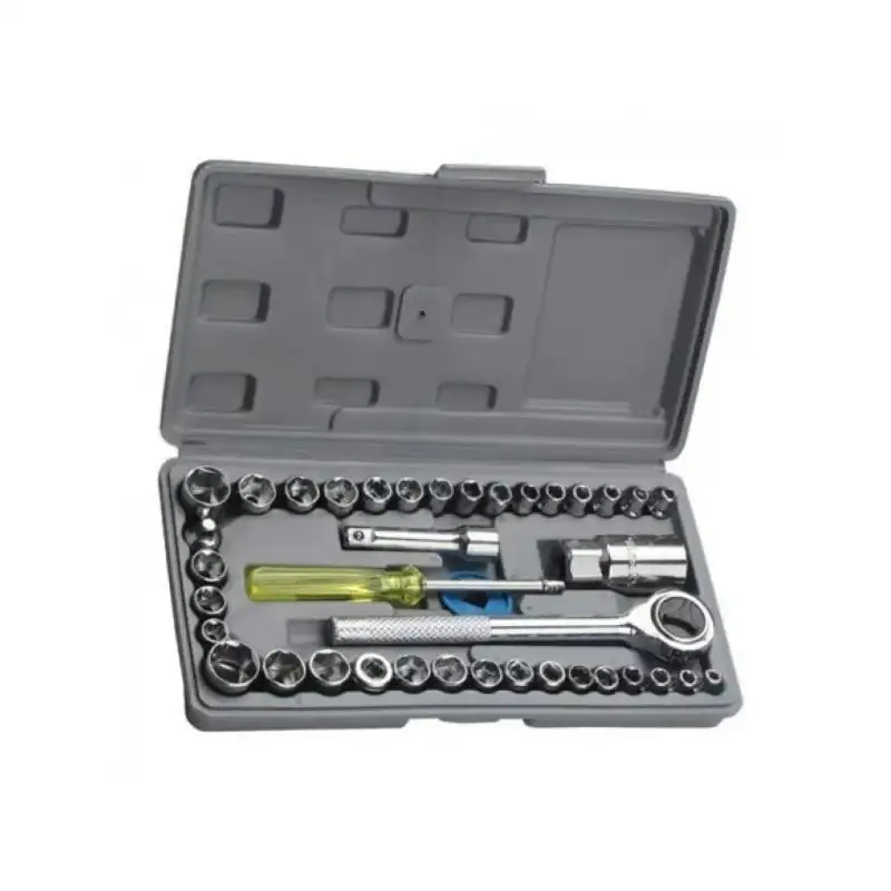 Mini drujba Dasgut 48V, 6 inch, 2 acumulatori + CADOU Trusa de scule profesionale 40 de piese