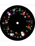 Proiector led cu figurine de Craciun