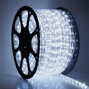 Instalatie tip furtun luminos cu led, 10m