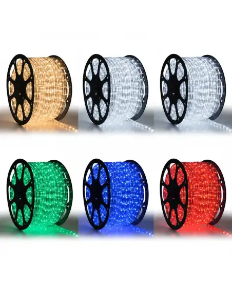 Instalatie tip furtun luminos cu led, 10m