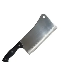 Satâr Profesional Măcelărie 32cm – Oțel Inoxidabil, Mâner Lemn, 958 g