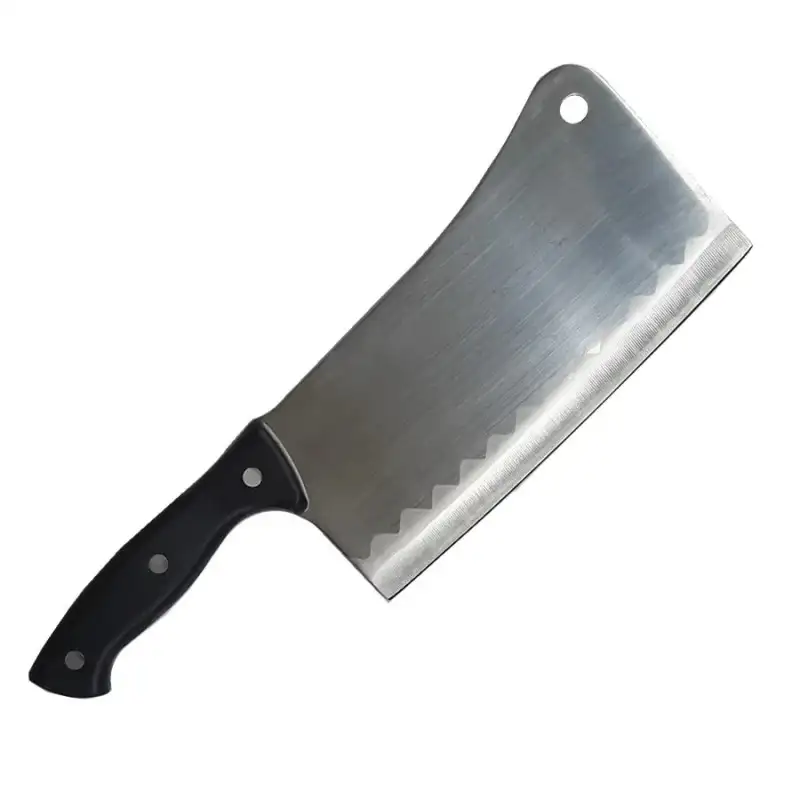 Satâr Profesional Măcelărie 32cm – Oțel Inoxidabil, Mâner Lemn, 958 g