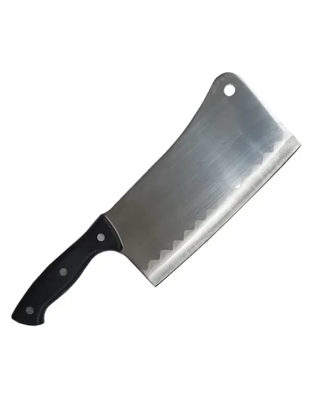 Satâr Profesional Măcelărie 32cm – Oțel Inoxidabil, Mâner Lemn, 958 g