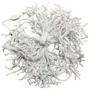 Instalație LED turturi alb rece 23.5m, 500 LED flash, exterior premium 2