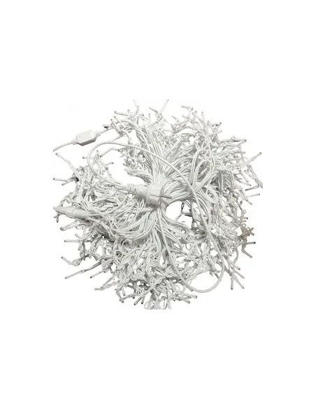 Instalație LED turturi albastru 23.5m, 500 LED flash, exterior premium