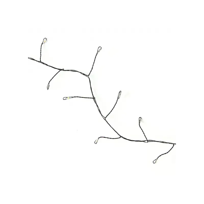 Rola 1000 LED Mini, 50m, Alb Rece, Fir Cupru Verde - Iluminat Festiv Interior/Exterior