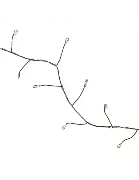 Rola 1000 LED Mini, 50m, Alb Rece, Fir Cupru Verde - Iluminat Festiv Interior/Exterior