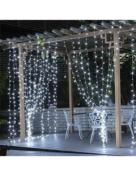 Instalatie perdea 6 m X 1 cu 320 leduri