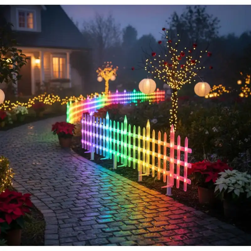 Instalatie tip gardulet LED RGB, 3M, 10 Panouri LED 30x40cm, 16M Culori, Efecte Muzicale, aplicatie control telefon, cod QR