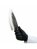 Set 3 Cuțite Bucătar KingGary Profesionale, Oțel Inoxidabil Forjat, Lame 18-19 cm, Mâner Lemn Ergonomic