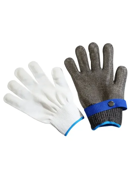 Manusa macelar protectie,anti-taiere, din plasa otel inoxidabil