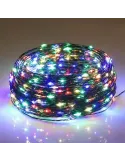 Instalatie Craciun 1000 LED-uri (100m), Anedius, Multicolor, 31V , Timer și 8 Moduri - Exterior/Interior IP44