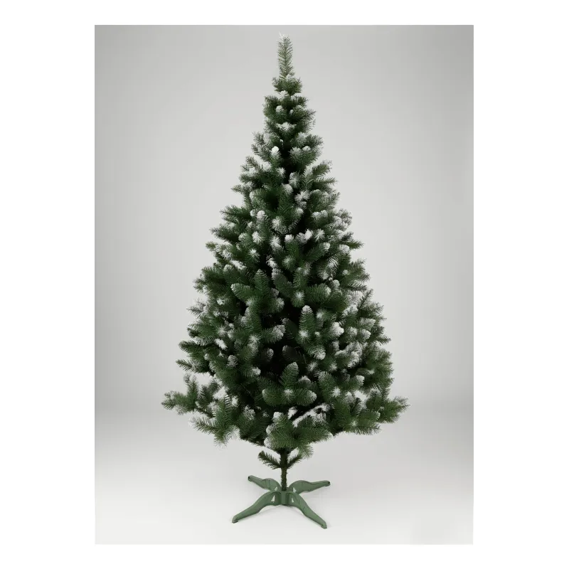 Cumpără Bradul Artificial Regina Europeană de 1.8m! Model superb, din PVC, cu vârfuri ninse. Hipoalergenic, ignifug și ușor de m