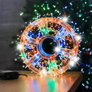 Rola 600 LED Mini 30m – Alb Cald, Alb Rece, Multicolor 2