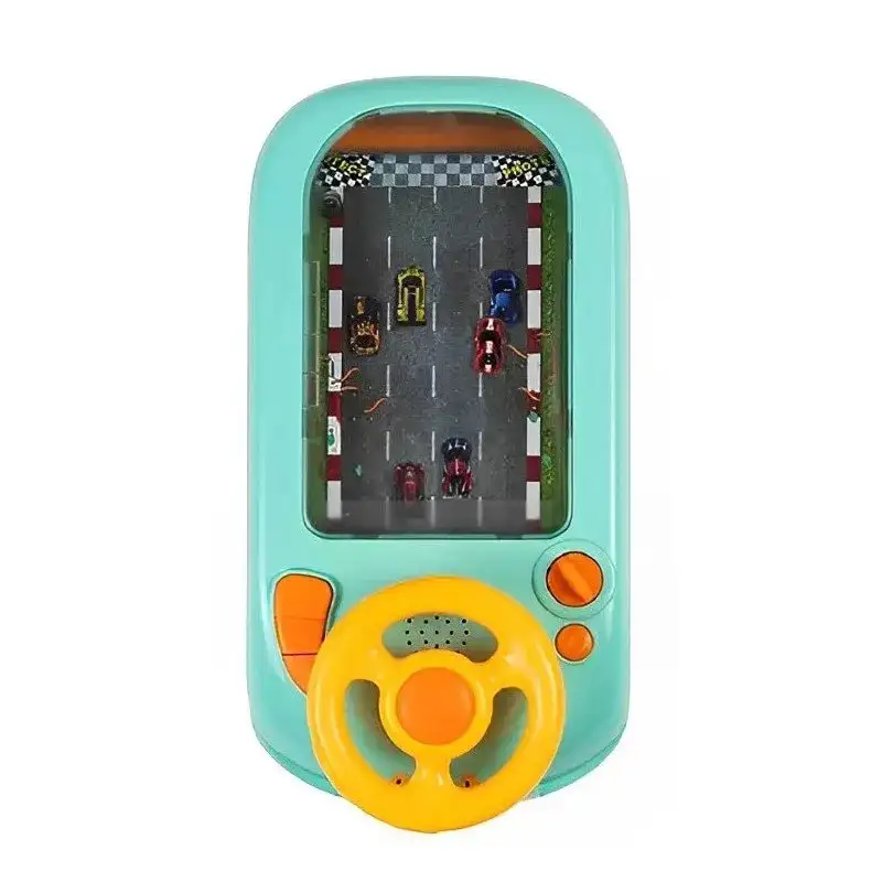 Jucarie Interactiva volan de condus cu circuit curse, sunete si functii, alimentare USB, pentru Copii 3-6 Ani