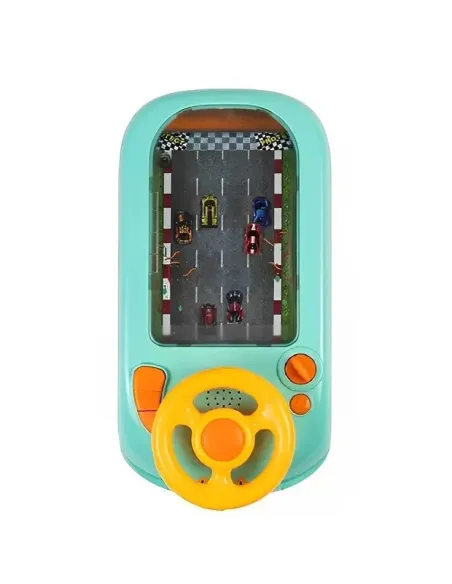 Jucarie Interactiva volan de condus cu circuit curse, sunete si functii, alimentare USB, pentru Copii 3-6 Ani