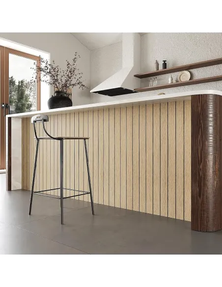 Rola tapet 3D, autoadeziv, imitatie riflaj, 40x300 cm, rezistent la apa, diverse culori