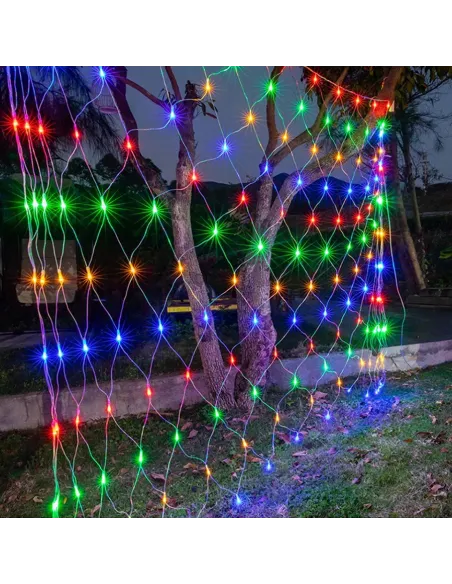 Instalatie tip plasa 2.3m X 2.3m, interconectabila, multicolora