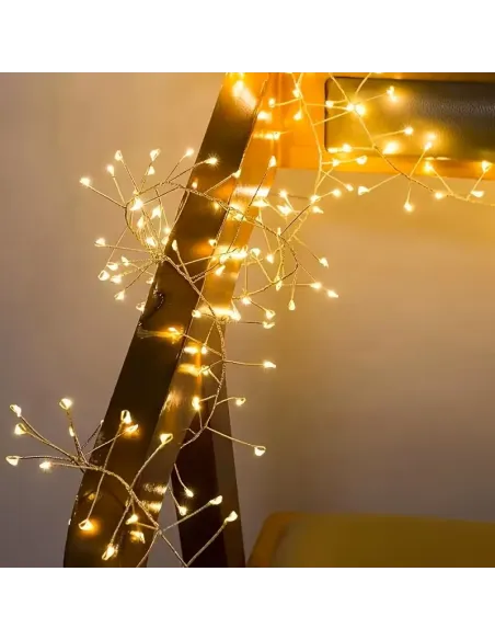 Rola Ghirlandă LED 1000 Mini 50m – Fir ALB, Iluminat Interior/Exterior, diverse culori