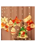 Super oferta! Set 3 perdele cu figurine, 3x1m, diferite culori si modele, interconectabile